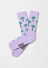 Chaussettes en coton - BePalm Violet